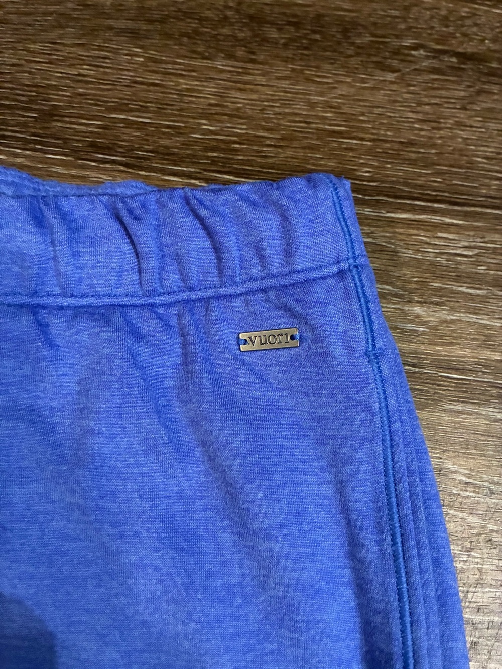 Vuori Halo Modern Sweatpants Joggers in Bright Iris Heather Size Medium - Picture 8 of 10